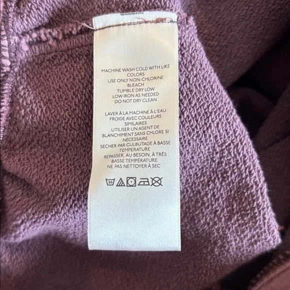 NWT We the Free Jet Set Knit Pull On Pants in Plum color - Picture 9 of 15